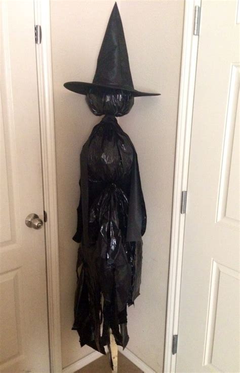 Bin bag witch costume